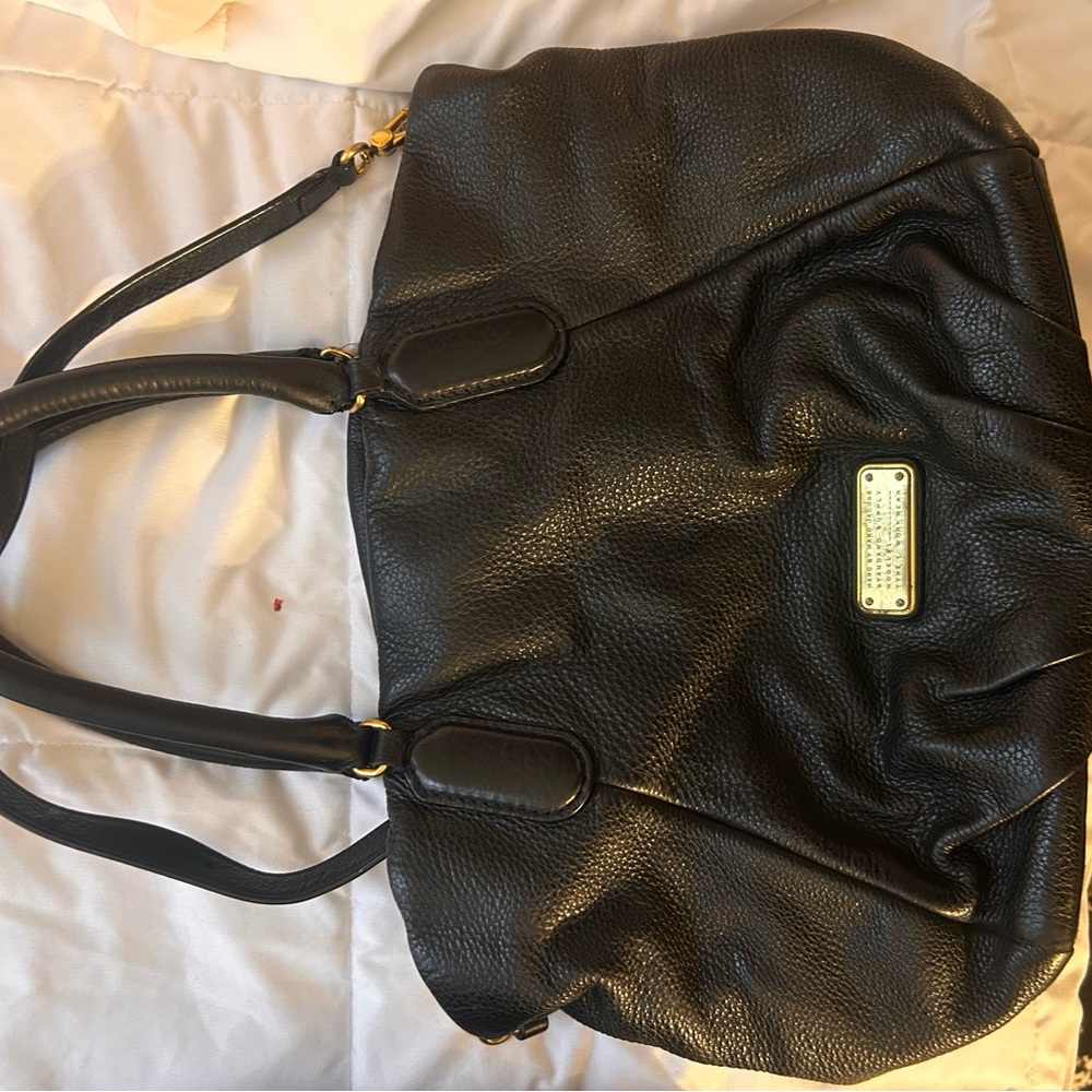 Marc Jacobs Black Leather Shoulder Bag